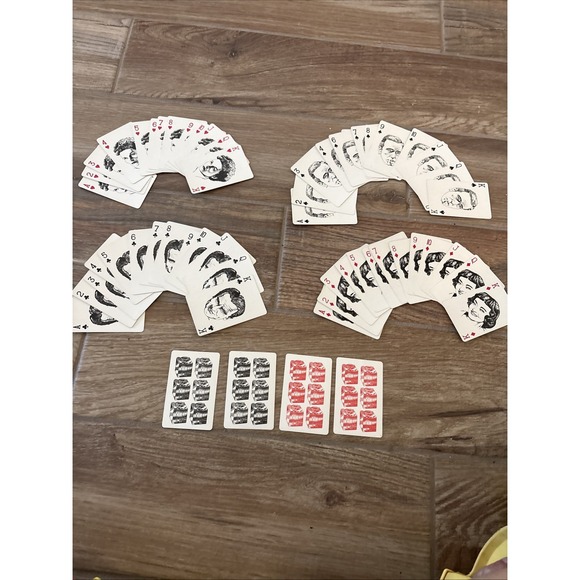 Other - VTG Cinema Actors Playing Cards WVLV 18 Milwaukee‎ Full Set